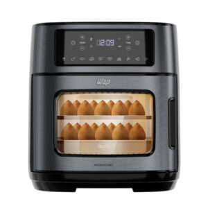 Fritadeira Elétrica Wap AirFry Oven Digital Black Inox 12L 220V — Eletroportáteis
