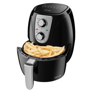 Fritadeira Sem Óleo Air Fryer 3,2L Maxis Preto e Inox 1270W