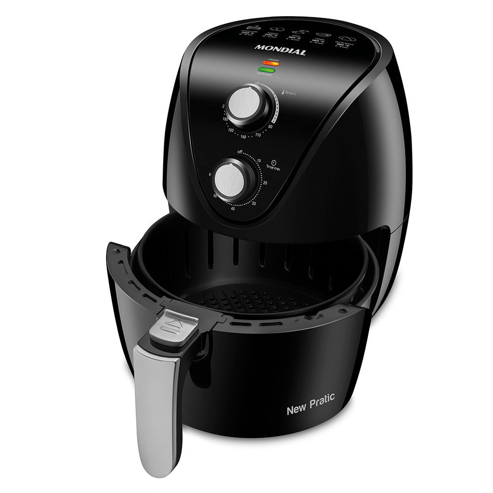 Fritadeira Sem Óleo Air Fryer 3,5L Mondial Preto 1500W