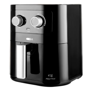 Fritadeira Sem Óleo Elétrica Air Fryer 4,5L 1500w Preto Oz
