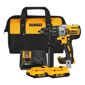 Furadeira e Parafusadeira de Impacto Dewalt 20V Com 2 Baterias XR