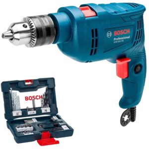 Furadeira Impacto 1 2 Pol 550W Gsb 550 RE e Kit Brocas e Pontas Bits