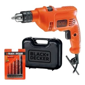 Furadeira Impacto 3 8 220v Tm500k 220v Black Decker 9 Brocas