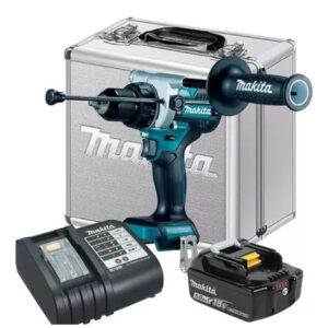 Furadeira Parafusadeira Bateria 18v 5ah Makita Dhp486 Maleta