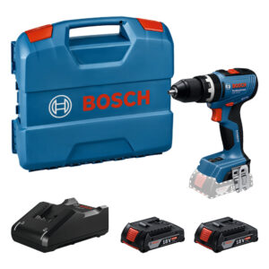 Furadeira Parafusadeira de Impacto 1 2 Bosch Gsb 18V 2 Baterias