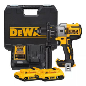 Furadeira Parafusadeira de Impacto Dewalt 20V XR com 2 Baterias 2Ah