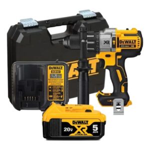 Furadeira Parafusadeira de Impacto Dewalt 20V XR com Bateria 5Ah
