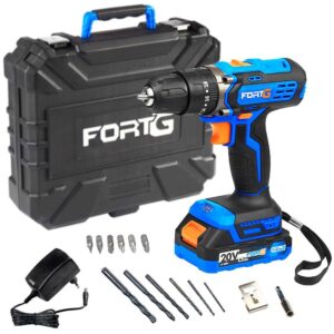 Furadeira Parafusadeira Impacto Mandril 3 8″ Bivolt 20v Maleta