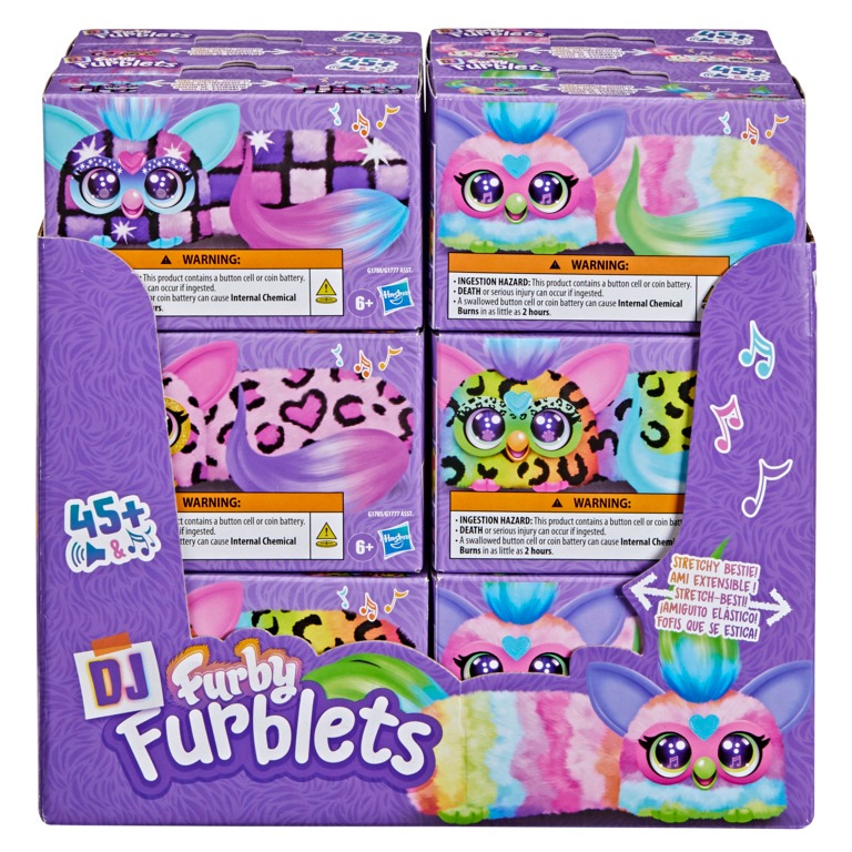 Furby Furblets Dj Pelúcia Sortido Hasbro