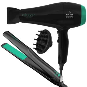 Ga.ma Italy Kit Prancha e Secador de Cabelo Babosa 127V