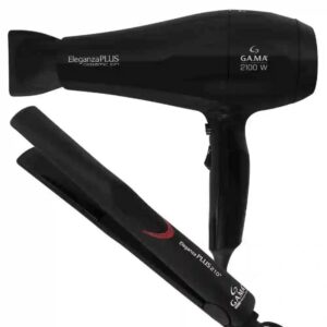 Ga.ma Italy Kit Prancha E Secador De Cabelo Eleganza Plus 127V