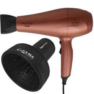 Ga.ma Italy Kit Secador de cabelo Marula Ceramic Ion e Difusor