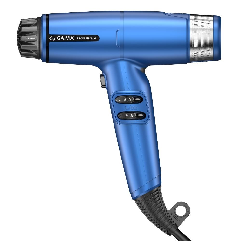 Ga.ma Italy Secador de Cabelo Profissional iQ Lite Max Blue