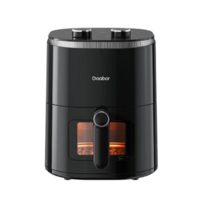 Gaabor Air Fryer Sem Óleo 4,2L Duo Analógica com Janela e Visor — Cozinha e Utensílios