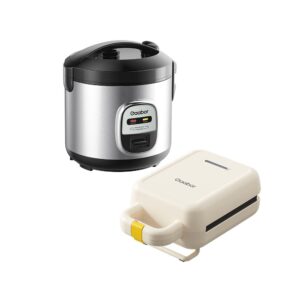 Gaabor Panela de Arroz 2L RC20M Sanduicheira Elétrica SM60M com