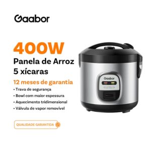 Gaabor panela elétrica multifuncional capacidade pequena de 1L pode