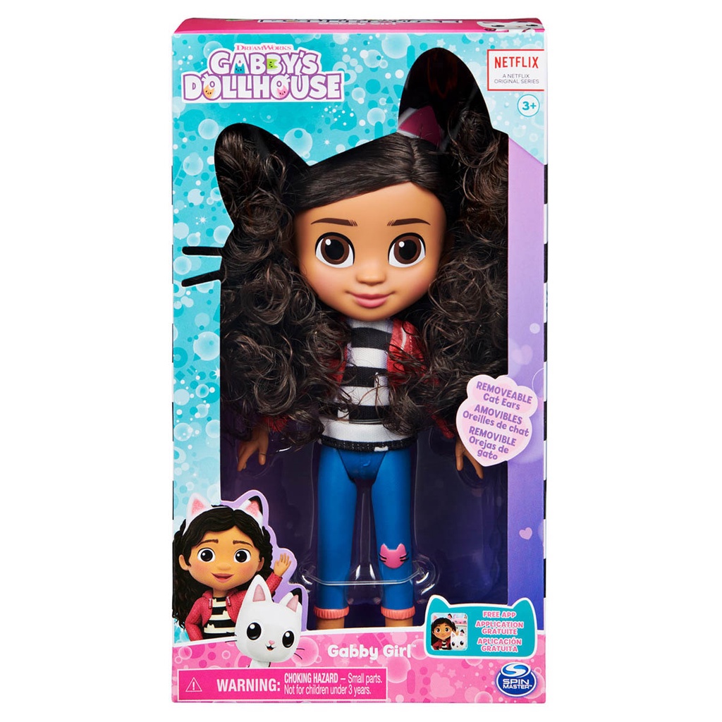 Gabby's Dollhouse Boneca Gabby de 20cm — Brinquedos