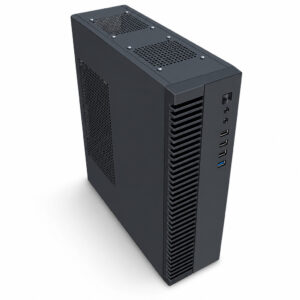 Gabinete Compacto Slim com Fonte Tfx 200W USB 3.0 para PC Itx SSD HDD