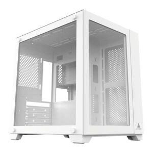 Gabinete Gamer Acegeek Aquarium M345, Mid-Tower, Lateral de Vidro