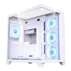 Gabinete Gamer Acegeek Horizon, Mid-Tower, Lateral de Vidro, Com 7