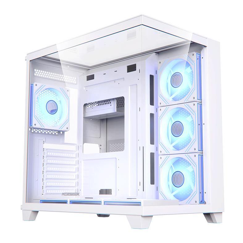 Gabinete Gamer Acegeek Horizon, Mid-Tower, Lateral de Vidro, Com 7