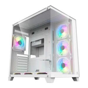 Gabinete Gamer Acegeek Mercury R425, Mid-Tower, Lateral de Vidro