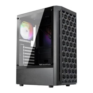 Gabinete Gamer Aigo DarkFlash DK300, Mid-Tower, Lateral de Vidro, Com