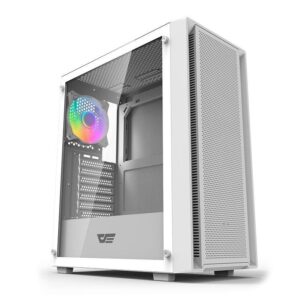 Gabinete Gamer Aigo Darkflash DK353, RGB, Mid-Tower, Lateral de