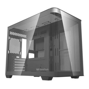 Gabinete Gamer Aigo DarkFlash DPW90M, Mini-Tower, Lateral de Vidro