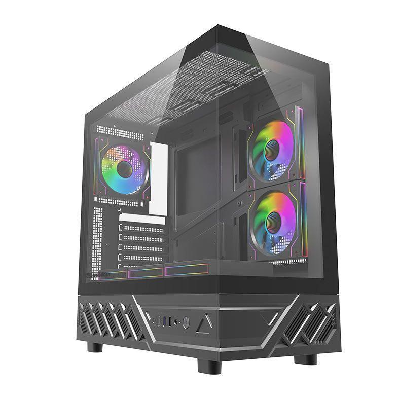 Gabinete Gamer Aigo Darkflash DS950, Mid-Tower, Lateral de Vidro, Com