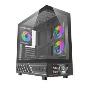 Gabinete Gamer Aigo Darkflash DS950V, Mid-Tower, Lateral de Vidro