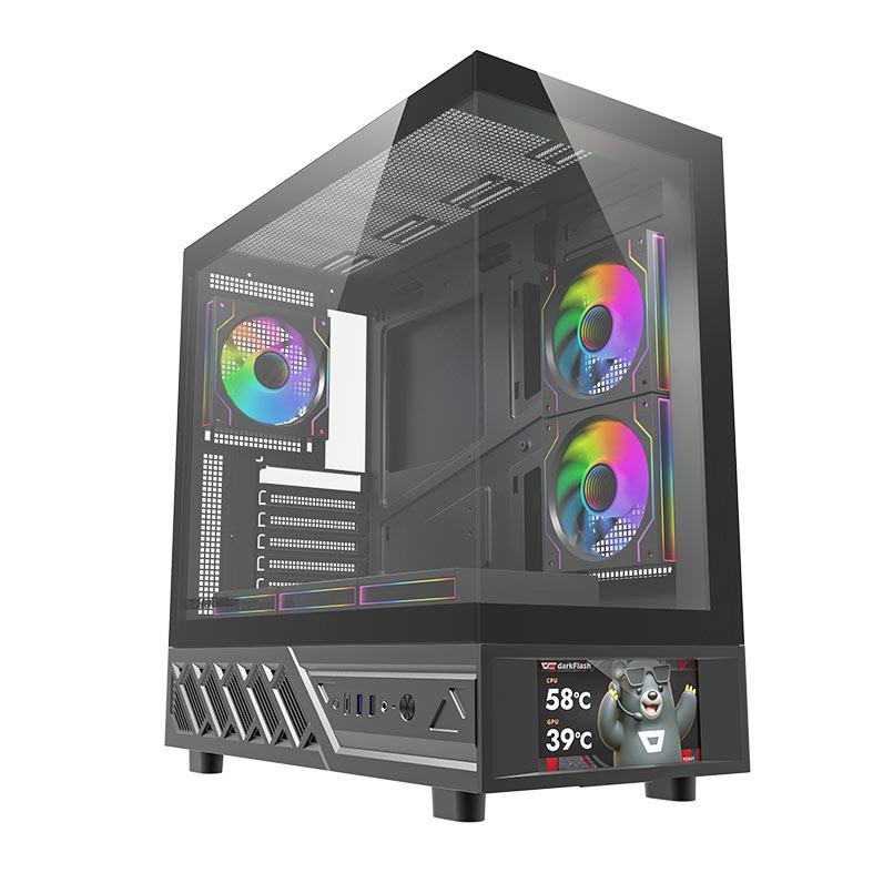 Gabinete Gamer Aigo Darkflash DS950V, Mid-Tower, Lateral de Vidro