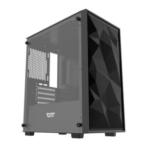 Gabinete Gamer Aigo Darkflash Mesh, Mid-Tower, Lateral de Vidro, Preto