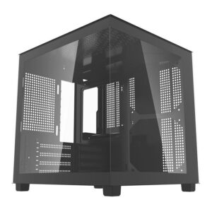 Gabinete Gamer Aquário Aigo Apollo A275, Mini-Tower, Lateral de