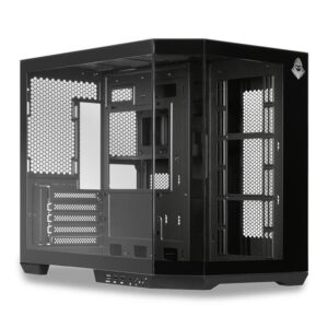 Gabinete Gamer Aquário Mancer CV700L, Mid Tower, Lateral De Vidro
