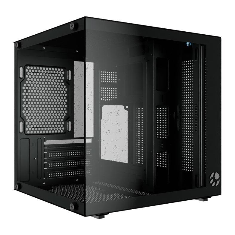 Gabinete Gamer Bluecase Life, Mini-Tower, Lateral de Vidro, Preto