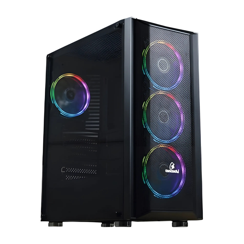 Gabinete Gamer Concórdia Tower Com 4 Fans Inclusos — Informática