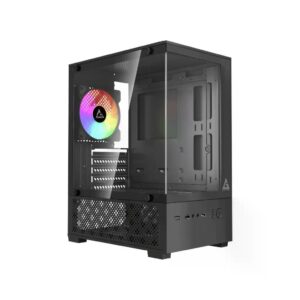 Gabinete Gamer G-Storm Sentinel, Mid Tower, Preto, Sem Fonte, Com 1