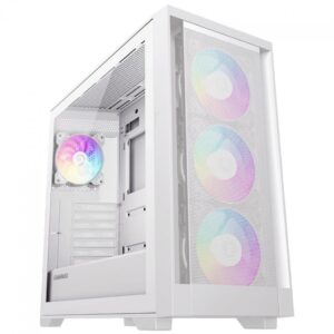 Gabinete Gamer Gamemax Defender MB WH, Mid Tower, Matx, Vidro