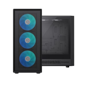 Gabinete Gamer Gamemax Storm 2 AB BK, m-ATX, Vidro Temperado, Sem Fan