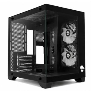 Gabinete Gamer Ninja Akyra X2, Mid Tower, Vidro Temperado, M-Atx, Com