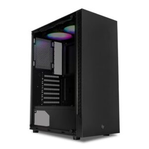 Gabinete Gamer Pichau HX310, Mid-Tower, Lateral de Vidro, Com 2 Fans