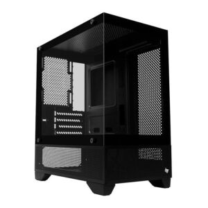 Gabinete Gamer Pichau Magpie 4B, Mini-Tower, Lateral de Vidro, Preto