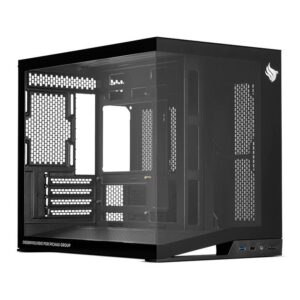 Gabinete Gamer Pichau Osiris, Mini-Tower, Lateral de Vidro, Preto