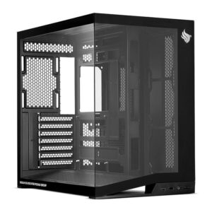 Gabinete Gamer Pichau Osiris Pro, Mid-Tower, Lateral de Vidro, Preto