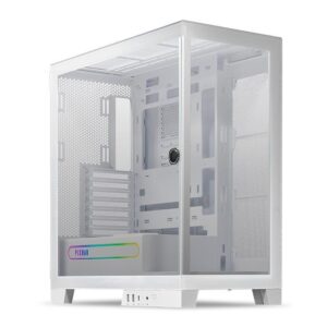 Gabinete Gamer Pichau Pouter 4, Lateral e Frontal De Vidro, Branco