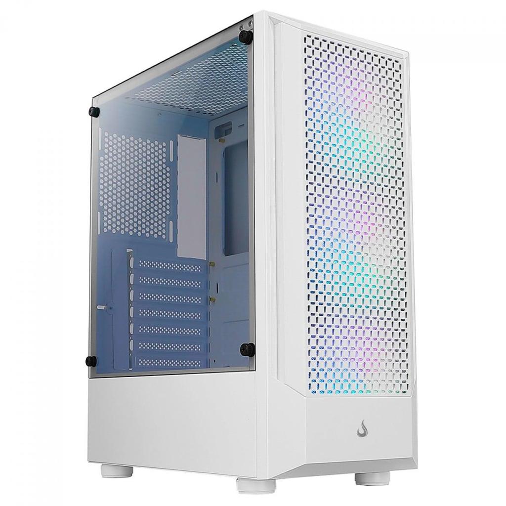 Gabinete Gamer Rise Mode Wave, Mid Tower, Vidro Temperado, Atx, Sem