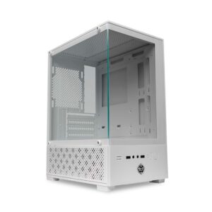 Gabinete Gamer Tgt Legion, Mini-Tower, Lateral de Vidro, Branco