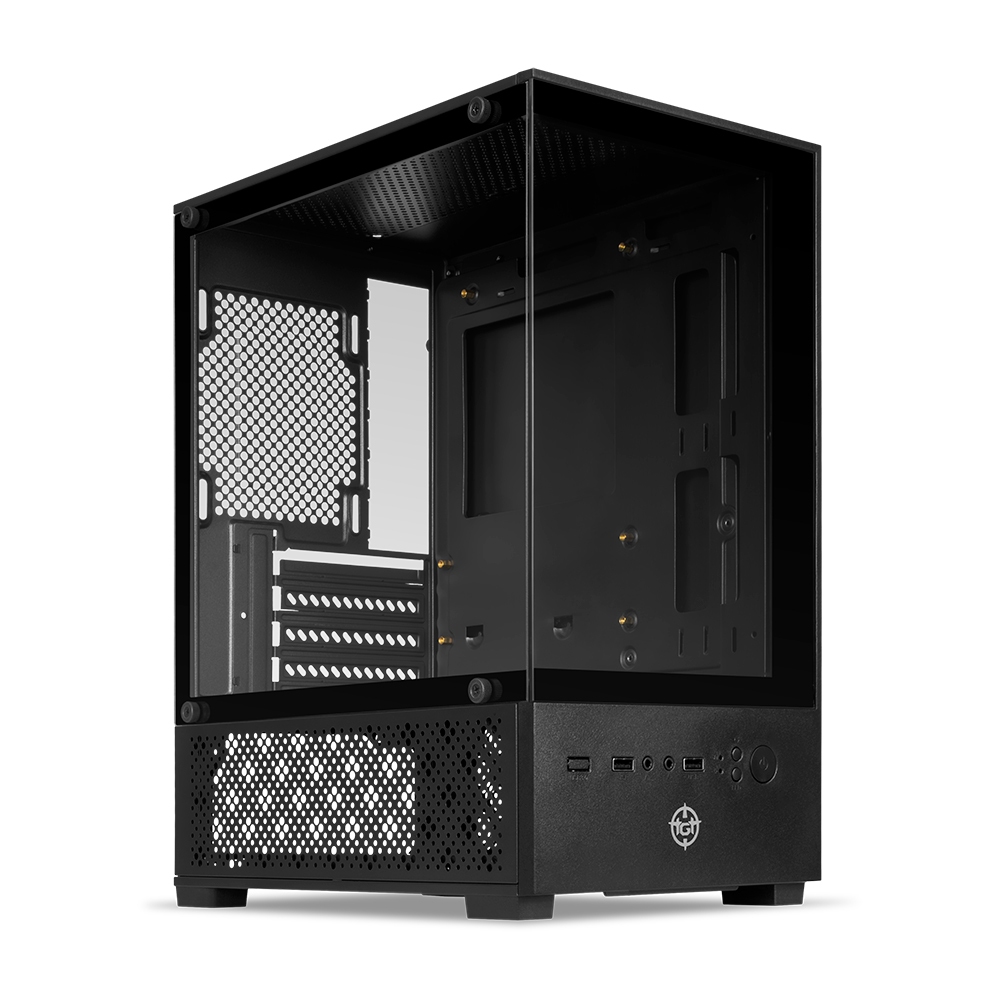 Gabinete Gamer Tgt Legion, Mini-Tower, Lateral de Vidro, Preto — Games