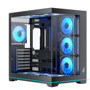 Gabinete Gamer Vingar Misterium Mid Tower Argb 10 Fans e